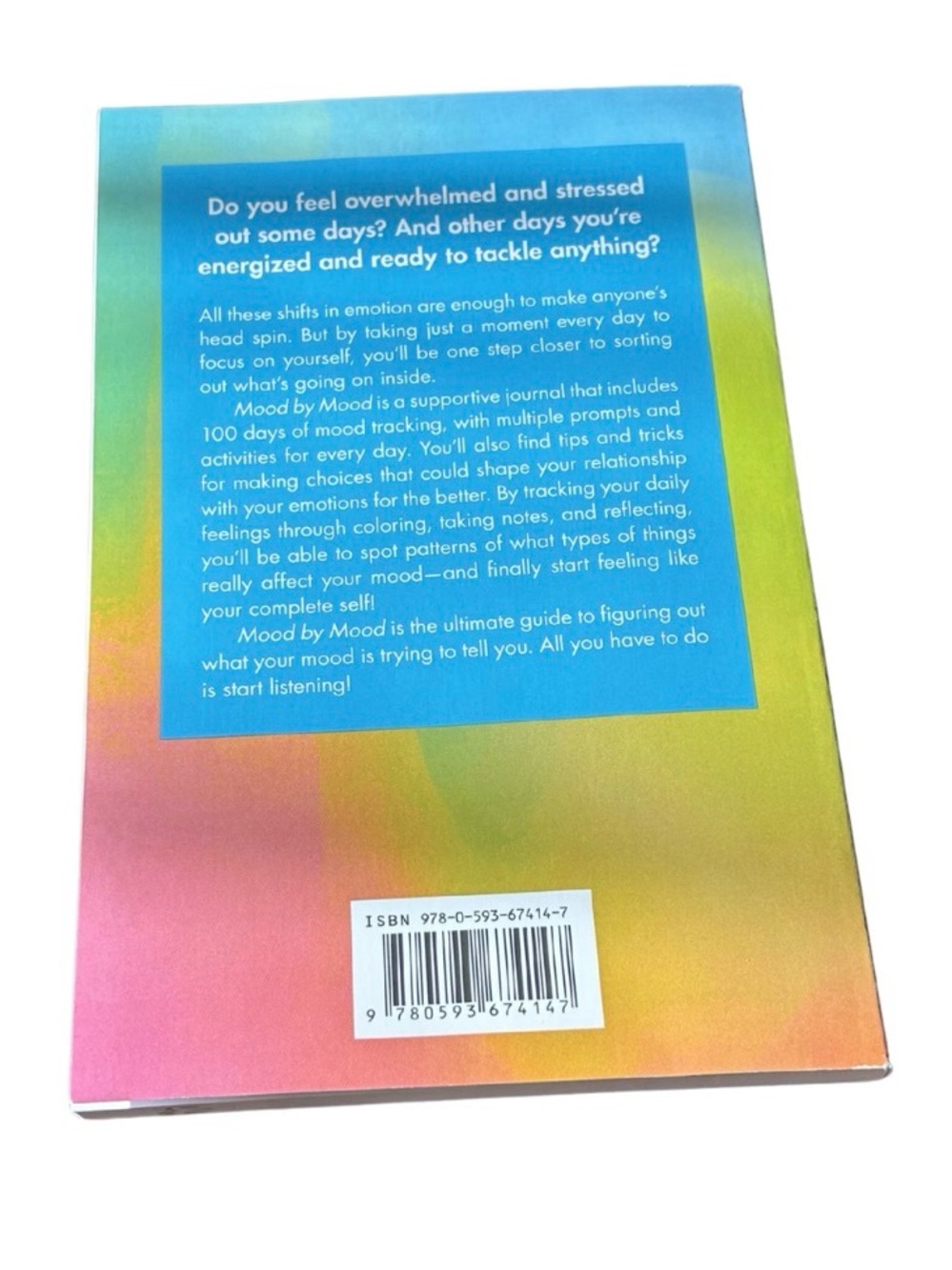Mood By Mood - The Daily Emotion Tracker | Journal | New | Self-Care - Picture 3 of 3